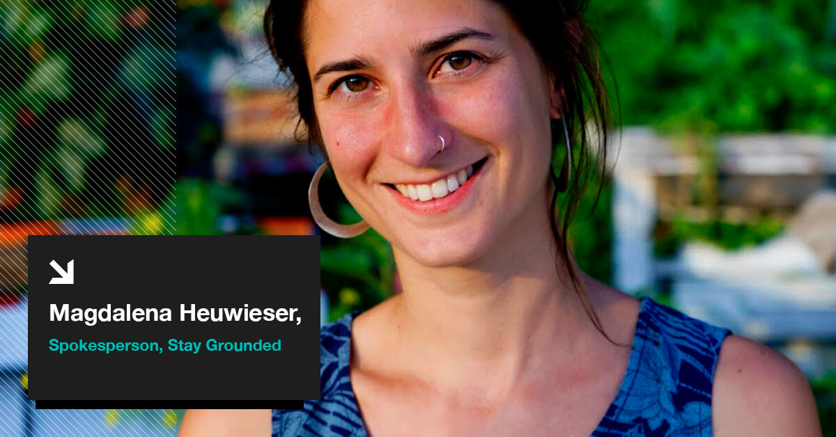 Magdalena Heuwieser Spokesperson, Stay Grounded