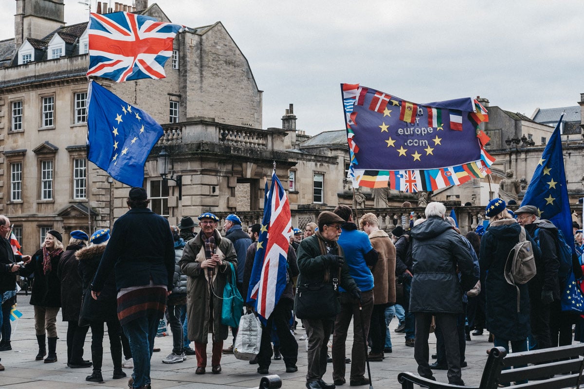 Political groups. February uk.